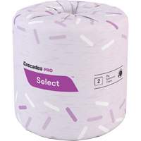 Papier hygi&eacute;nique Pro Select, 2 Pli, 500 Feuilles/Rouleu, Blanc Planification Entrepots Molloy