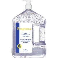 Gel d&eacute;sinfectant pour les mains &agrave; l'alo&egrave;s Response, 1890 ml, Bouteille &agrave; pompe, 70 % alcool Planification Entrepots Molloy