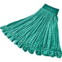 Vadrouille mouill&eacute;e format tube, Microfibre/Polyester, 28 oz, Style Boucle Planification Entrepots Molloy