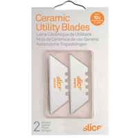Slice Ceramic Utility Blades, Single Style Planification Entrepots Molloy