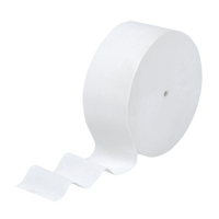 Papier hygi&eacute;nique JRT junior Scott, Rouleau Sans rouleau central, 1 Pli, Longueur 2300', Blanc Planification Entrepots Molloy