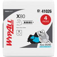 X80 Wipers, Heavy-Duty, 12-1/2" L x 12" W Planification Entrepots Molloy