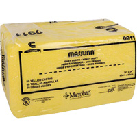 Chiffon &agrave; poussi&egrave;re robuste Masslin, Microfibre, Jaune Planification Entrepots Molloy