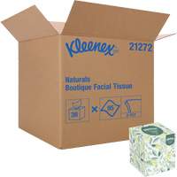 Papiers-mouchoirs Naturals Boutique* de Kleenex<sup>MD</sup>, 2 pli, 7,8" lo x 8,3" la, 95 feuilles/boîte JK986 | Planification Entrepots Molloy