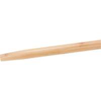 Handle, Wood, Tapered Tip, 1-1/8" Diameter, 60" Length Planification Entrepots Molloy