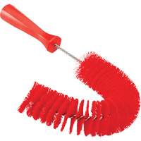 Hooked Brush, Medium/Stiff Bristles, 15-1/2" Long, Red Planification Entrepots Molloy