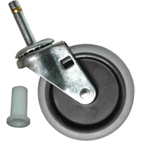 Roulette &agrave; tige de rechange pour chariot Rubbermaid Planification Entrepots Molloy