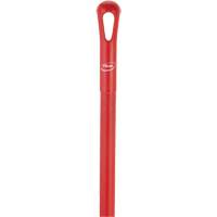 Manche ultra hygi&eacute;nique, Balai/Grattoir/Raclette, Rouge, Ergonomique, 59" lo Planification Entrepots Molloy