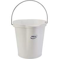 Food Hygiene Bucket, White, 3 US gal. Planification Entrepots Molloy