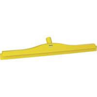 Raclette double ultra hygi&eacute;nique, 24", Jaune Planification Entrepots Molloy