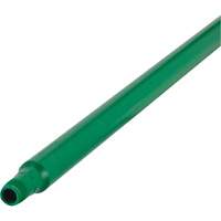 Ultra Hygiene Handle, Broom/Scraper/Squeegee, Green, Ergonomic, 59" L Planification Entrepots Molloy