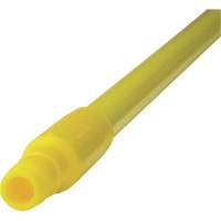 Handle, Broom/Scraper/Squeegee, Yellow, Standard, 59" L Planification Entrepots Molloy