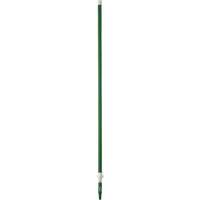 Manche de brosse pour plateforme, Brosse/Support &agrave; tampon, Vert, T&eacute;lescopique, 62"-113" lo Planification Entrepots Molloy