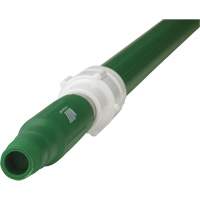 Manche de brosse pour plateforme, Brosse/Support &agrave; tampon, Vert, T&eacute;lescopique, 62"-113" lo Planification Entrepots Molloy