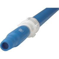 Manche de brosse pour plateforme, Brosse/Support &agrave; tampon, Bleu, T&eacute;lescopique, 62"-113" lo Planification Entrepots Molloy