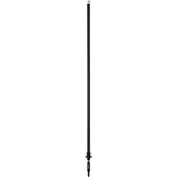 Deck Scrub Handle, Brush/Pad Holder, Black, Telescopic, 62"-113" L Planification Entrepots Molloy
