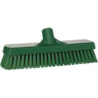 Brosse &agrave; r&eacute;curer pour planchers et murs, Crins Ferme, 12", Polyester, Vert Planification Entrepots Molloy