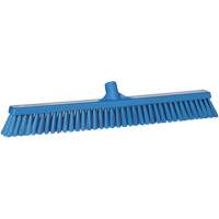 Balai-brosse &agrave; soies combin&eacute;es, Crins Cors&eacute;/Fin, 24", Polyester, Bleu Planification Entrepots Molloy