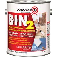 B-I-N&reg; 2 Primer, White, Very Flat, 3.78 L, Gallon Planification Entrepots Molloy
