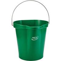 Food Hygiene Bucket, Green, 3 US gal. Planification Entrepots Molloy