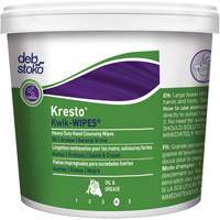 Serviettes Kresto Kwik-Wipes, 130 lingettes, 12" x 10" Planification Entrepots Molloy