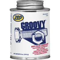 Groovy Lubricant & Anti-Seize, 8 oz., Brush Top Can, 2100°F (1100°C) Max. Temp Planification Entrepots Molloy