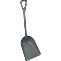 One-Piece Regrind Shovel, Plastic, Polypropylene Blade, D-Grip Handle, 25" Long Planification Entrepots Molloy