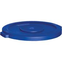 Waste Container Lid, Flat Lid, Plastic, Fits Container Size: 22" Dia. Planification Entrepots Molloy