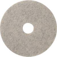 Combo Floor Pads, 19", Buffing/Burnishing, Beige Planification Entrepots Molloy