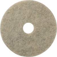 Porko Plus Floor Pads, 19", Buffing/Burnishing, Beige Planification Entrepots Molloy