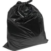 Industrial Garbage Bags, Utility, 20" W x 22" L, 0.64 mils, Black, Open Top JM669 | Planification Entrepots Molloy