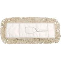 Dust Mop, Tie-On Style, Cotton, 24" L x 5" W Planification Entrepots Molloy
