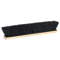 Push Broom Head, 18", Medium, PVC/Tampico Bristles JM950 | Planification Entrepots Molloy