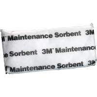 Tampon absorbant de maintenance, Huile seulement, 15" lo x 7" la, 12,6 gal absorption/pqt Planification Entrepots Molloy