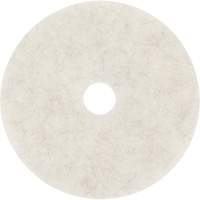 Tampon de m&eacute;lange naturel, 17", Brunissage, Blanc Planification Entrepots Molloy