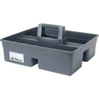 Tool Caddy, 6.75" x 11.75" x 4", Grey Planification Entrepots Molloy