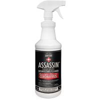 Janitori Assassin Ready-to-Use Disinfectant Cleaner, 1 L, Trigger Bottle Planification Entrepots Molloy