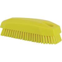 Hand Brush, Stiff Bristles, 5" Long, Yellow Planification Entrepots Molloy