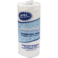 Snow Soft Premium Kitchen Towels, 2 Ply, 70 Sheets/Roll, 8" W, 11" L Planification Entrepots Molloy