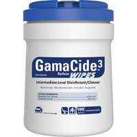 D&eacute;sinfectant pour surfaces multiples GermiCide3, 160 lingettes Planification Entrepots Molloy