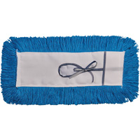 Static-H Dust Mop, Tie-On Style, Nylon, 60" L x 5" W Planification Entrepots Molloy