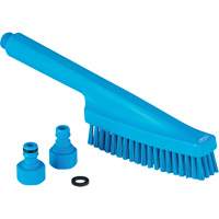 Waterfed Hand Brush, Stiff Bristles, 13" Long, Blue Planification Entrepots Molloy
