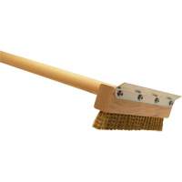 Commercial Pizza and Oven Brush, Brass, 40" Long Planification Entrepots Molloy