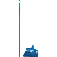 T&ecirc;te &agrave; balai en angle avec manche en m&eacute;tal, Crins Extra-ferme, 12", Polyester, Bleu Planification Entrepots Molloy