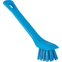 Brush with Scraping Edge, Stiff Bristles, 6" Long, Blue Planification Entrepots Molloy
