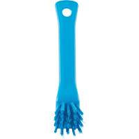Brush with Scraping Edge, Stiff Bristles, 6" Long, Blue Planification Entrepots Molloy