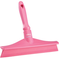Ultra Hygiene Bench Squeegee, 10", Pink Planification Entrepots Molloy