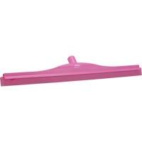 Double Blade Ultra Hygiene Floor Squeegee, 24", Pink Planification Entrepots Molloy