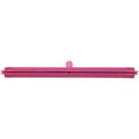 Double Blade Ultra Hygiene Floor Squeegee, 24", Pink Planification Entrepots Molloy