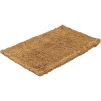 Indoor/Outdoor Coco Mat, Scraper, 1-1/2' x 2-1/2' x 1-3/8", Natural Planification Entrepots Molloy